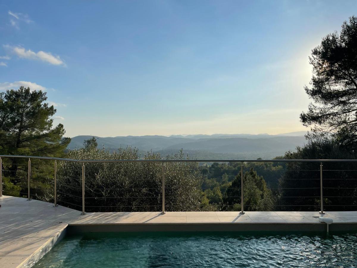 Villa Horizon - Piscine Privee モントルー エクステリア 写真
